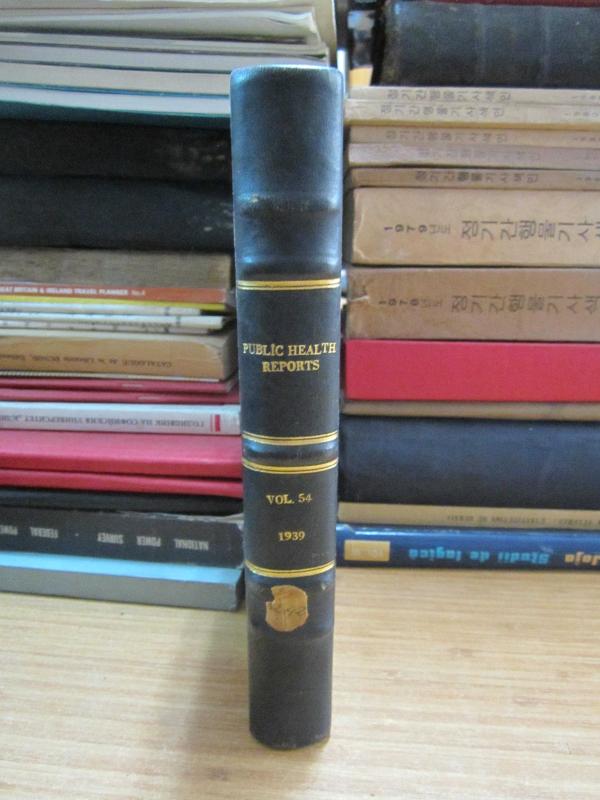 Public Health Reports - Vol. 54 No. 27 -  July 7, 1939 - USA Public Health Service