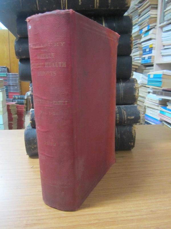 Public Health Reports by The United States Public Health Service - Vol XXVII - Part 1 (January June 1912)