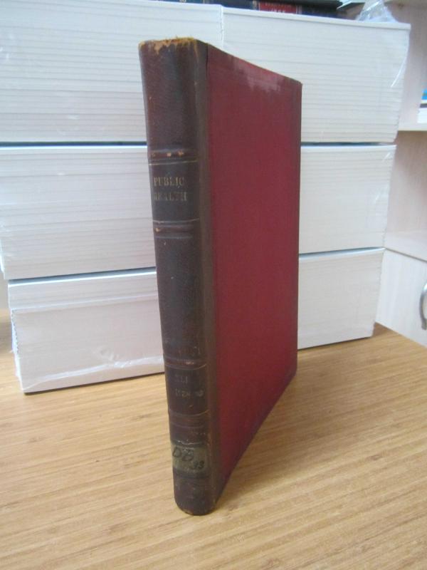 Public Health The Journal of The Society of Medical Officers of Health - Vol XLI-XLII - Year: 1928