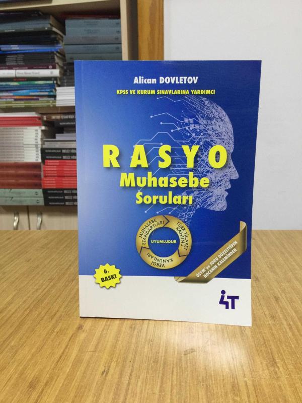 Rasyo Muhasebe Soruları 6.Baskı 4T Yayınları