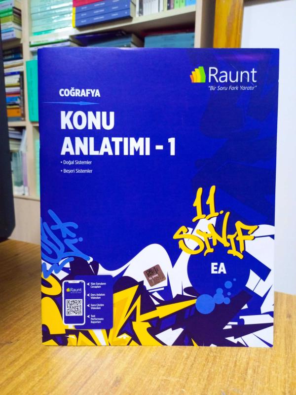 RAUNT - 11. Sınıf EA COĞRAFYA Konu Anlatımı 1 (Doğal Sistemler - Beşeri Sistemler)