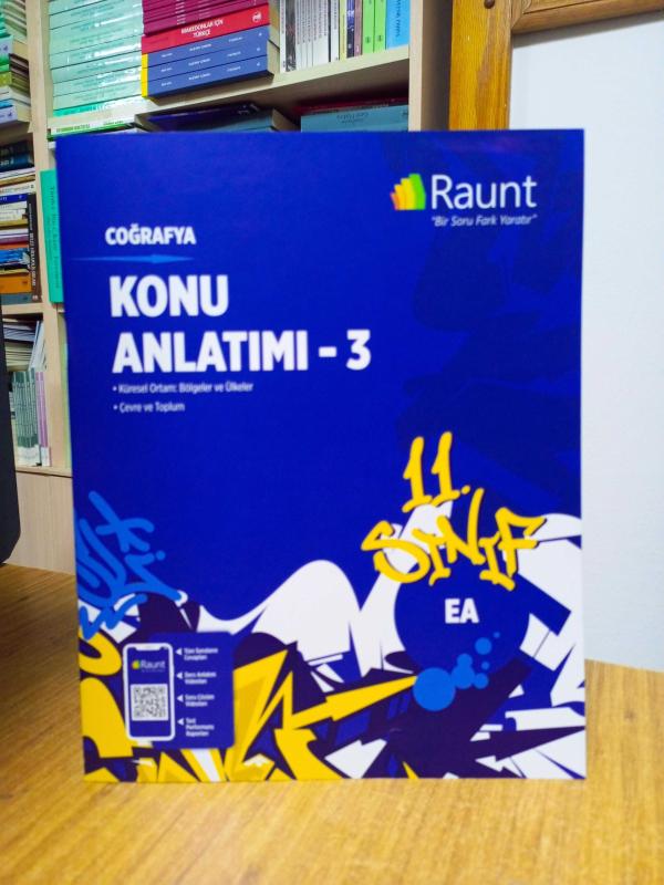 RAUNT - 11. Sınıf EA COĞRAFYA Konu Anlatımı 3 (Küresel Ortam: Bölgeler ve Ülkeler - Çevre ve Toplum)