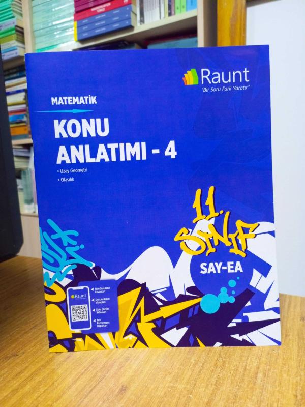 RAUNT - 11. Sınıf SAY-EA MATEMATİK Konu Anlatımı 4 (Uzay Geometri - Olasılık)