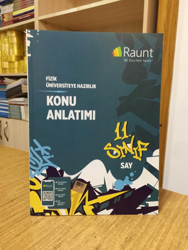 RAUNT - 11. Sınıf SAY FİZİK Üniversiteye Hazırlık Soru Bankası