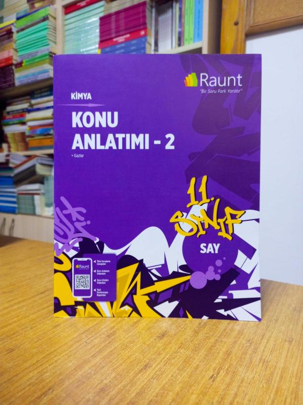 RAUNT - 11. Sınıf SAY KİMYA Konu Anlatımı 2 (Gazlar)