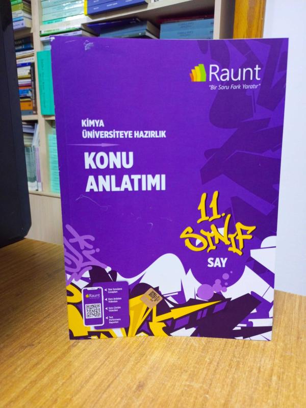 RAUNT - 11. Sınıf SAY KİMYA Üniversiteye Hazırlık KONU ANLATIMI