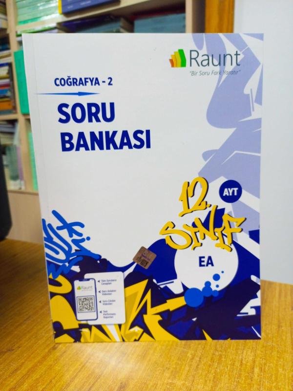 RAUNT - 12. Sınıf AYT EA COĞRAFYA 2 Soru Bankası