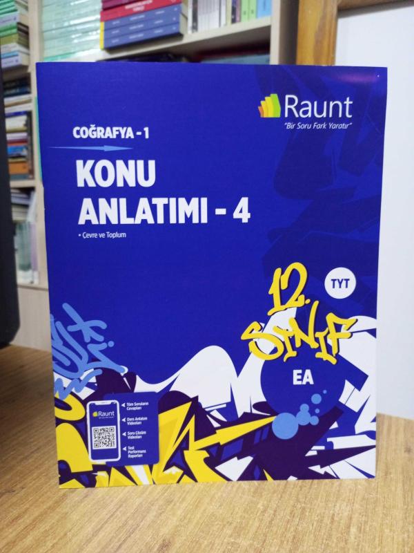 RAUNT - 12. Sınıf EA TYT COĞRAFYA 1 Konu Anlatımı 4 (Çevre ve Toplum)