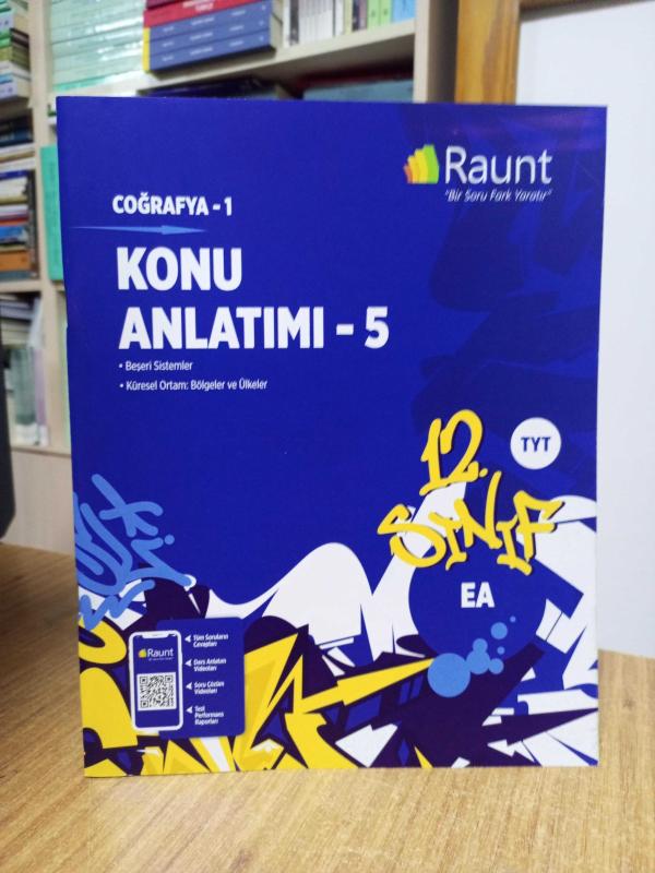 RAUNT - 12. Sınıf EA TYT COĞRAFYA 1 Konu Anlatımı 5 (Beşeri Sistemler - Küresel Ortam: Bölgeler ve Ülkeler)