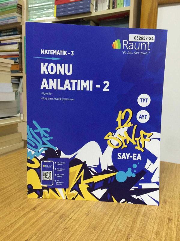 Raunt  - 12. Sınıf Matematik 3 Konu Anlatımı 2 (Üçgenler - Doğrunun Analitik İncelenmesi)