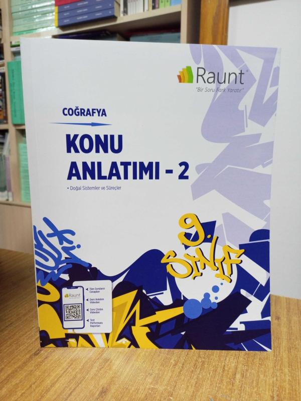 RAUNT - 9. Sınıf COĞRAFYA Konu Anlatımı 2 (Doğal Sistemler ve Süreçler)