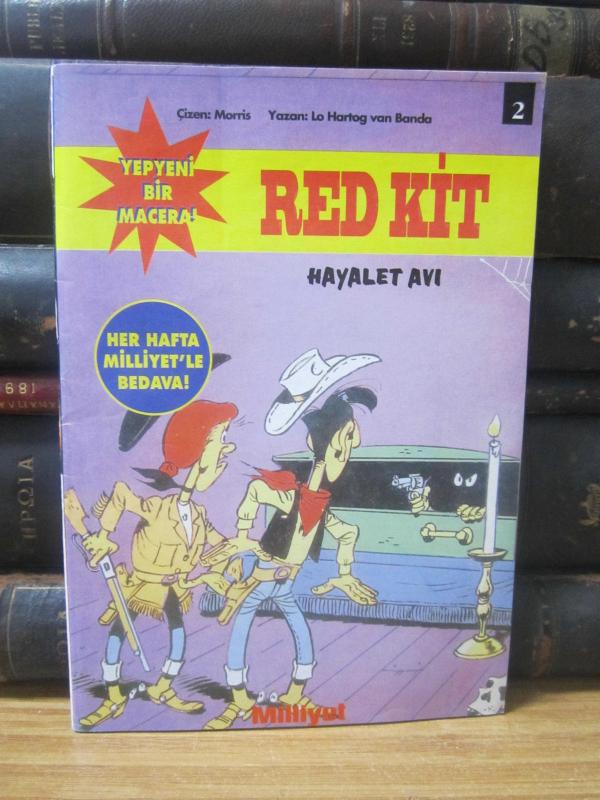 Red Kit - Sayı 2 Hayalet Avı - Yıl 1994 ( Milliyet Gazetesi )
