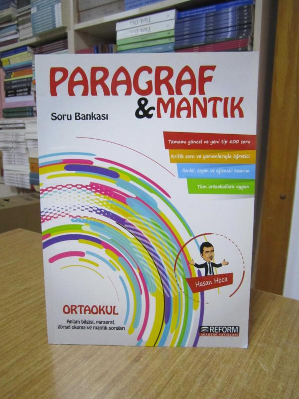 Reform Akademi Yayınları PARAGRAF & MANTIK Soru Bankası ORTAOKUL