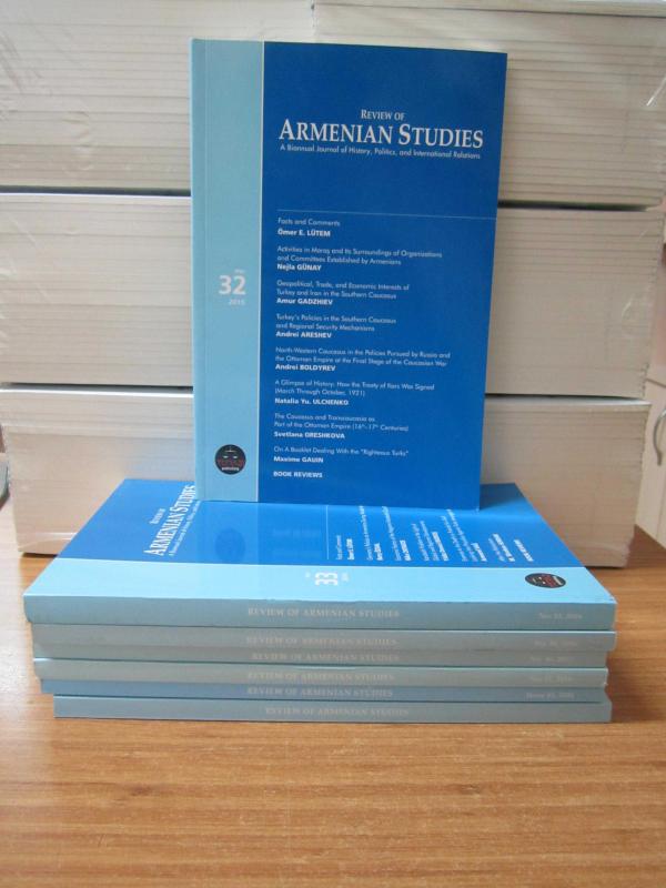 Review of Armenian Studies - Year: 2015-2020 Numbers: 32-33-34-36-37-41-42 / 7 Sayı TAKIM