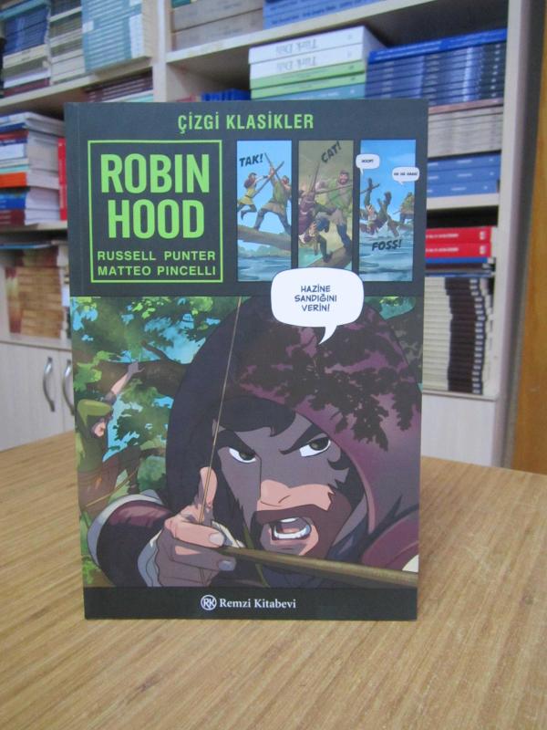 Robin Hood ve Maceraları (Çizgi Roman / Remzi Kitabevi)