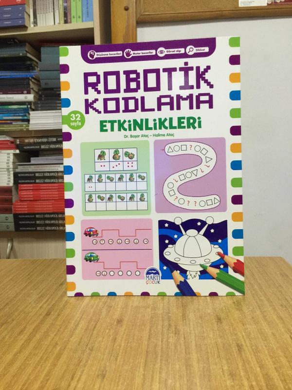 Robotik Kodlama Etkinlikleri 14 - Martı Çocuk Yayınları