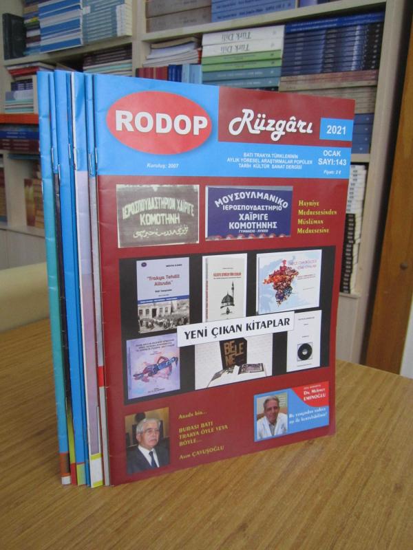 RODOP RÜZGARI Dergisi - 2021 Yılı 7 Sayı TAKIM (Sayılar: 143-144-145-146-147-148-154)