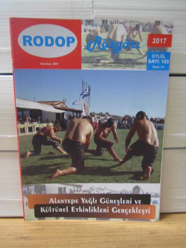 RODOP RÜZGARI Dergisi - Sayı 103 - Eylül 2017