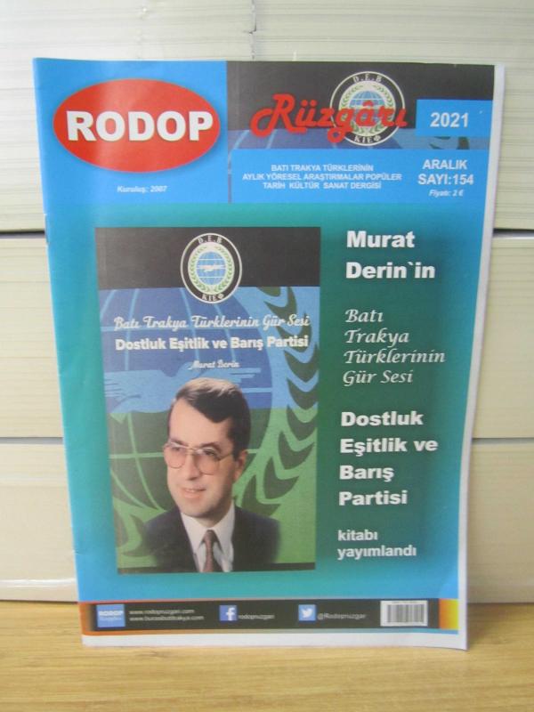 RODOP RÜZGARI Dergisi - Sayı 154 - Aralık 2021