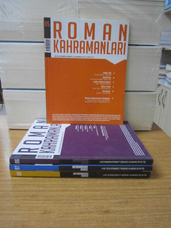 ROMAN KAHRAMANLARI Üç Aylık Edebiyat Dergisi - 2017 Yılı 3 Sayı TAKIM (Sayılar: 29-30-31)