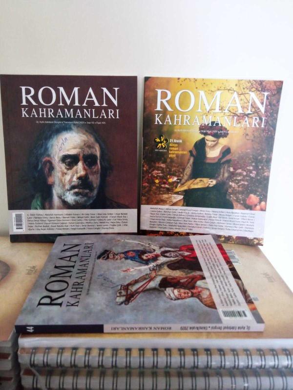 ROMAN KAHRAMANLARI Üç Aylık Edebiyat Dergisi - Sayı 08 - Ekim Aralık 2011
