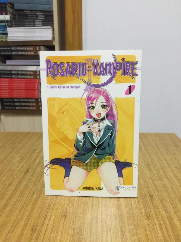 Rosario Vampire Tılsımlı Kolye ve Vampir Sezon 2 Cilt 1 - Akihisa İkeda