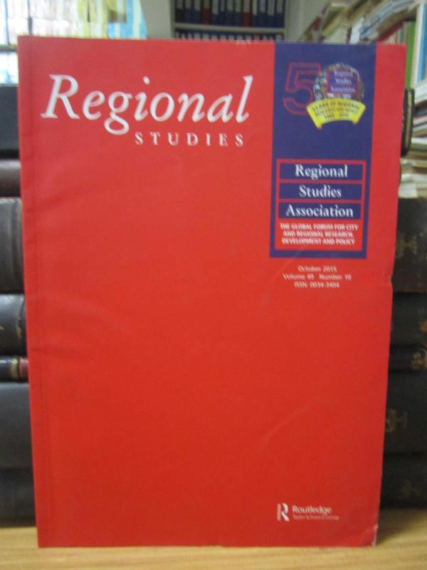 Routledge - Regional Studies - October 2015 - Vol 49 No 10