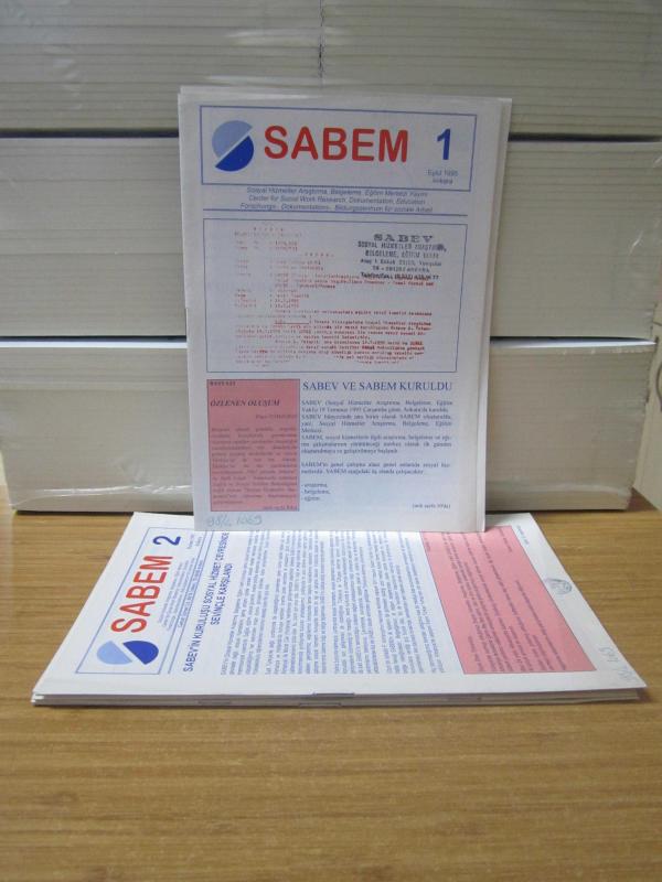 SABEM Sosyal Hizmetler Araştırma Belgeleme Eğitim Merkezi Dergisi - İLK 7 SAYI TAKIM (Eylül 1995-Eylül 1996) İlhan Tomanbay