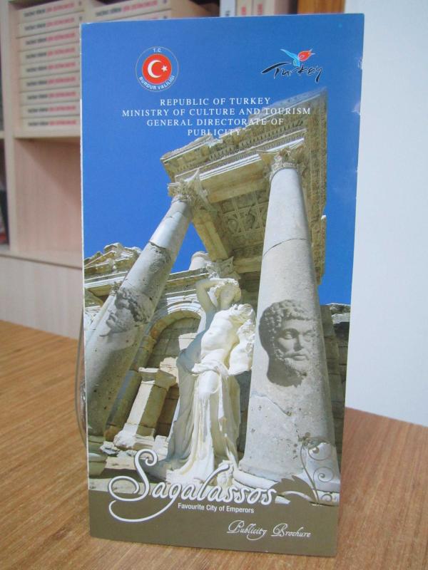 Sagalassos Favourite City of Emperors [4 Kıvrımlı Tanıtım Broşürü]