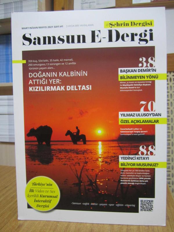 Samsun E-Dergi ( İLK SAYI ) - Sayı 1 - Mart Nisan Mayıs 2021