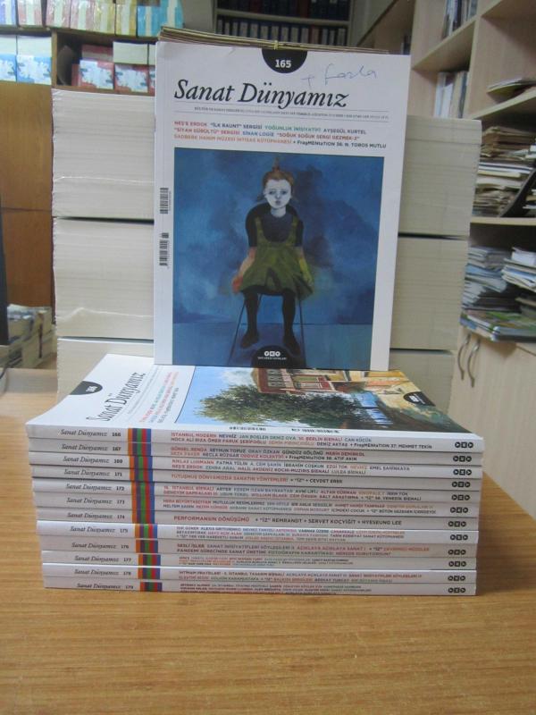 Sanat Dünyamız Dergisi - 2018-2021 Yılları Arası 19 Farklı Sayı TAKIM (Sayılar Açıklamada)