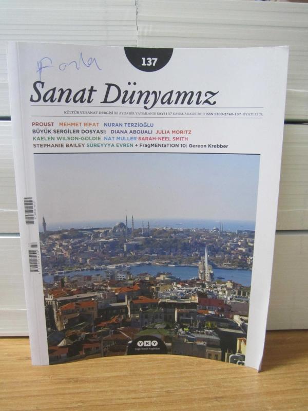 Sanat Dünyamız Dergisi - Sayı 137 - Kasım Aralık 2013