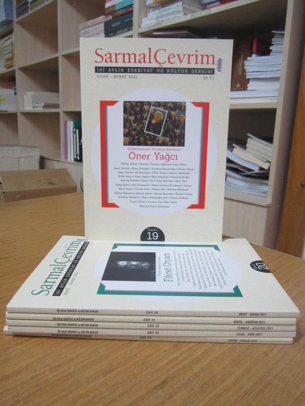 SARMAL ÇEVRİM İki Aylık Edebiyat ve Kültür Dergisi - 2021 Yılı Tüm Sayılar TAKIM (Sayılar: 19-20-21-22-23-24)