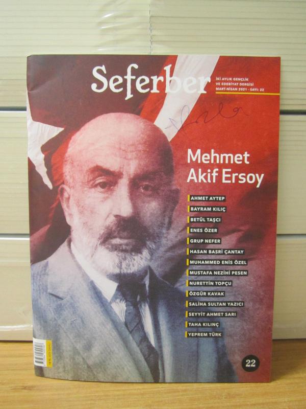 SEFERBER İki Aylık Gençlik ve Edebiyat Dergisi - Sayı 22 - Mart Nisan 2021