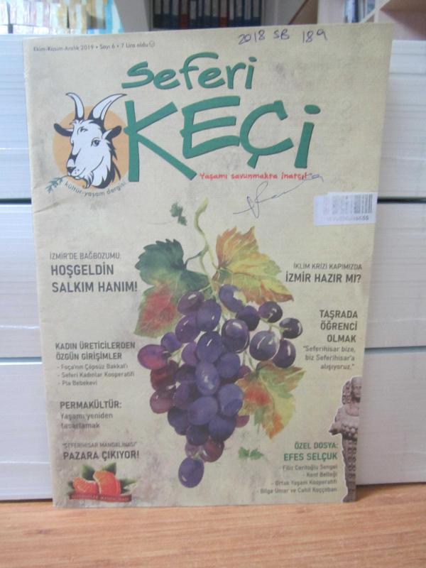 SEFERİ KEÇİ Dergisi - Sayı 6 - Ekim Kasım Aralık 2019