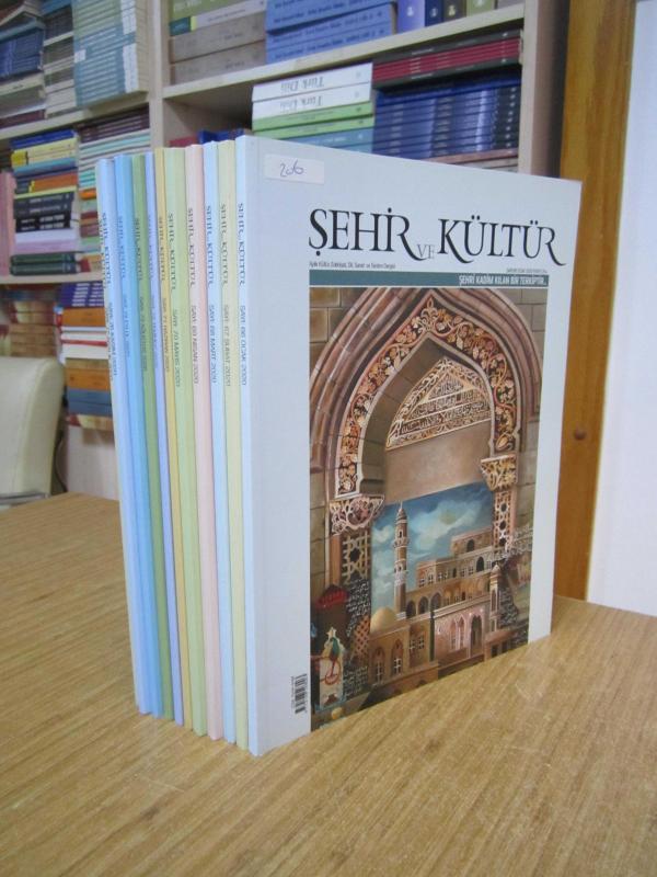 ŞEHİR ve KÜLTÜR Dergisi - 2020 Yılı 11 Sayı TAKIM (Sayılar: 66-77 ve Arası Sayılar Yalnızca 75.Sayı EKSİK)