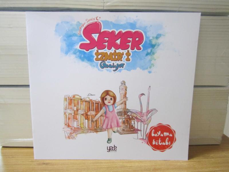 ŞEKER TÜRKİYE SERİSİ: ŞEKER İZMİR'İ GEZİYOR [Boyama Kitabı]