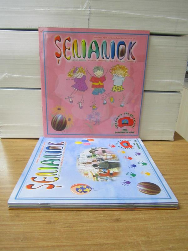 ŞEMAMOK Çocuk Dergisi - 6 SAYI TAKIM (Kavimler Kapısı Sur Belediyesi Bülteni Özel EKLERİ) - 2005-2010 Yılı Arası Sayılar: 2-3-4-5-6-7