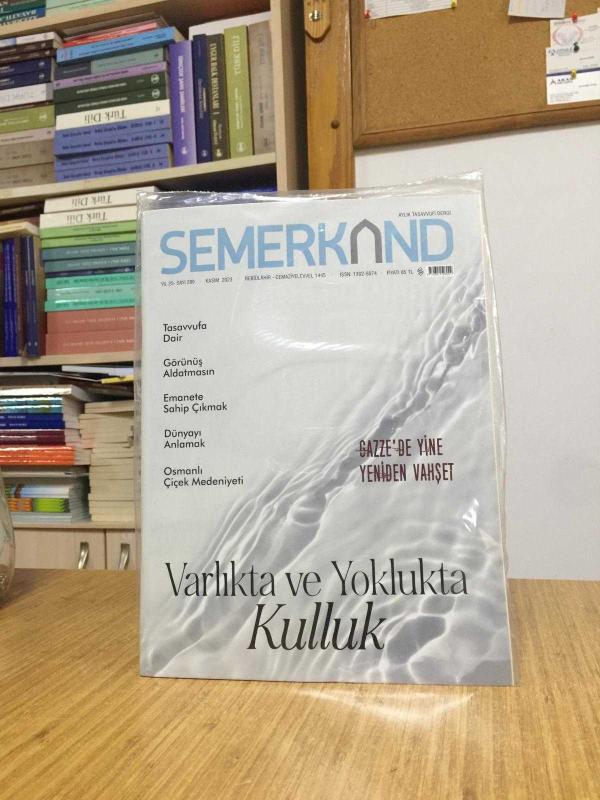 SEMERKAND Aylık Tasavvufi Dergi - Sayı 299 - Kasım 2023