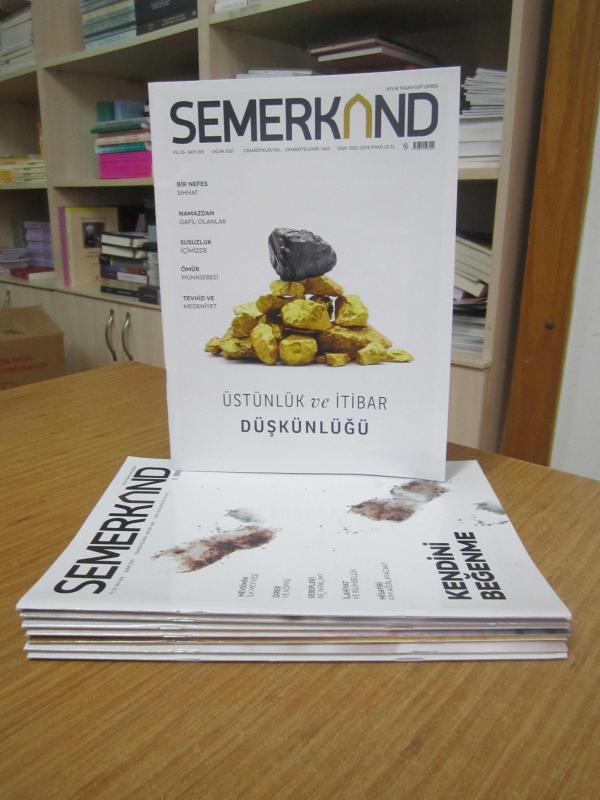 SEMERKAND DERGİSİ - 2021 YILI 8 Sayı TAKIM (SAYILAR: 265-266-267-268-269-270-271-272)