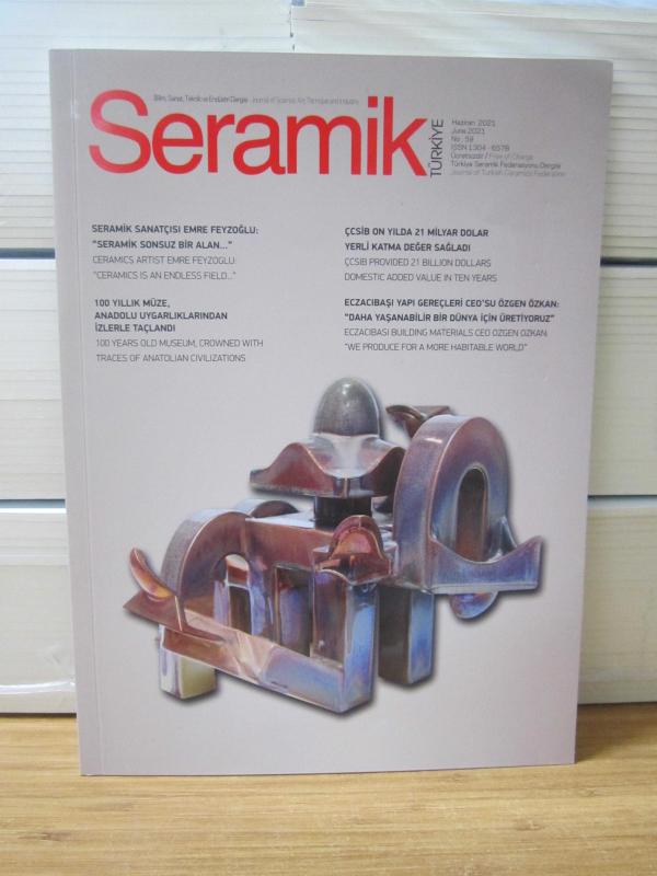 SERAMİK Türkiye Dergisi - No 59 - Haziran 2021 - Türkiye Seramik Federasyonu