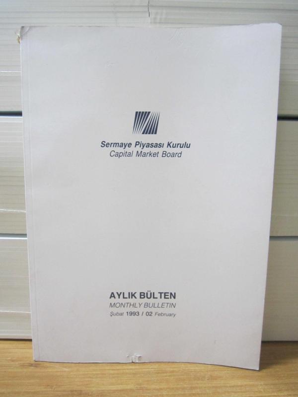 Sermaye Piyasası Kurulu Aylık Bülten - Ocak 1993 / 02