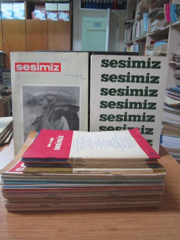 Sesimiz Dergisi - 1974'ten 1981'e Kadar Yayınlanmış 45 Farklı Sayı Mevcut (Sayılar Açıklamada)