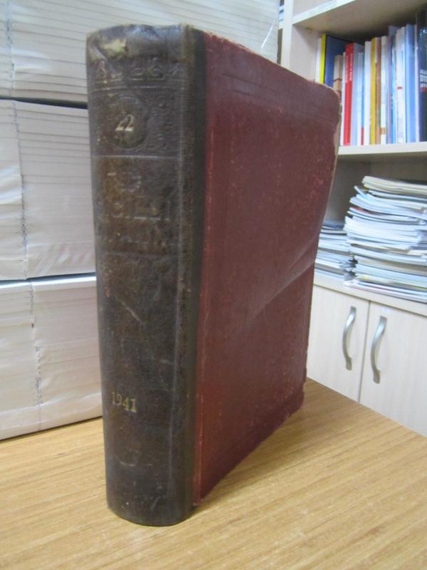 Sicilli Kavanini 22.Cild'e Ait Tarihi Fihrist (Ciltli) 1941