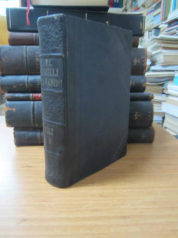 Sicilli Kavanini Cilt 6 - 14 Teş.s.1929 - 17 Haziran 1930 - Ciltli