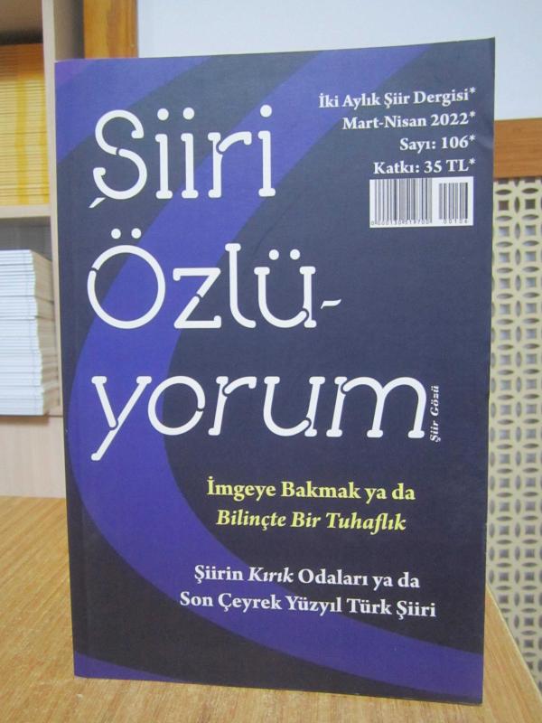 Şiiri Özlüyorum Dergisi - Sayı 106 - Mart Nisan 2022