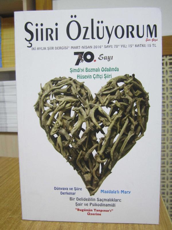 Şiiri Özlüyorum Dergisi - Sayı 70 - Mart Nisan 2016