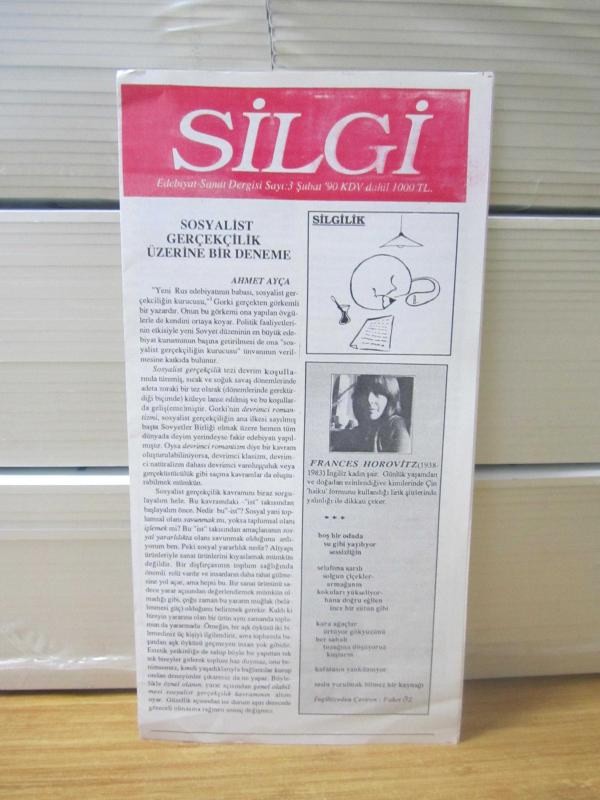 SİLGİ Edebiyat Sanat Dergisi - Sayı 3 - Şubat 1990