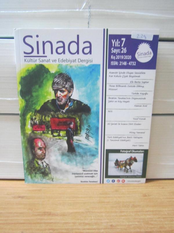 Sinada Dergisi - Sayı 26 - Kış 2019/2020