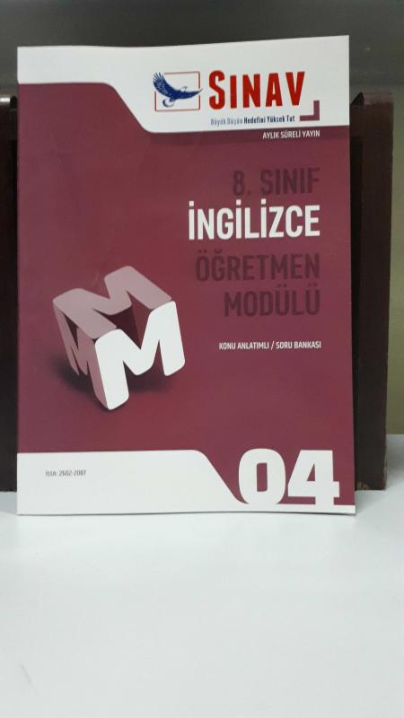 Sınav Dershanesi 8. SINIF - İNGİLİZCE  Öğretmen Modülü - Sayı Modül 4